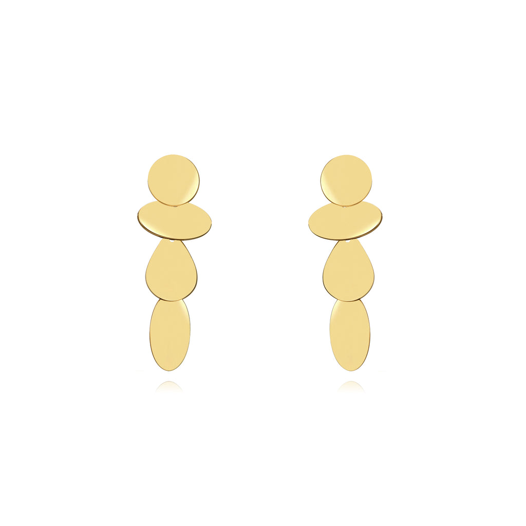 Ovals Design Earrings