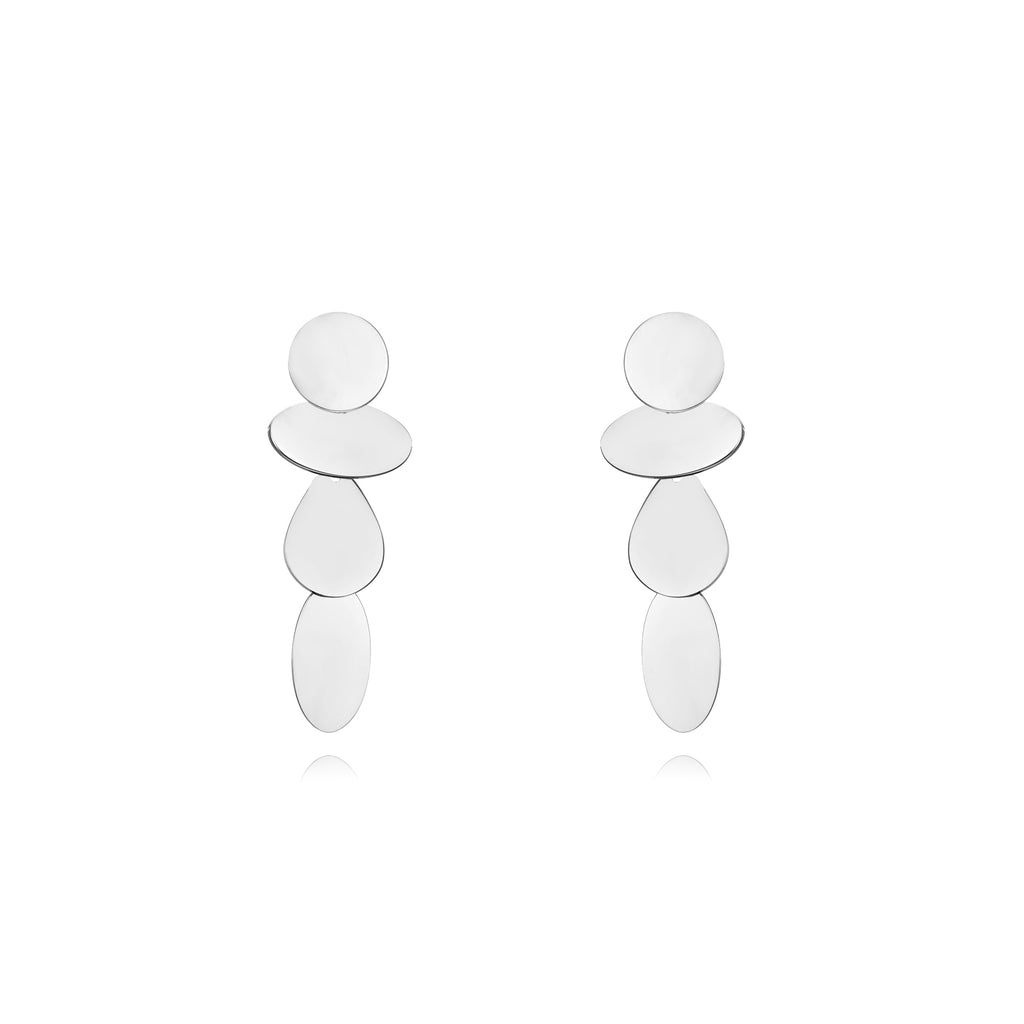 Ovals Design Earrings