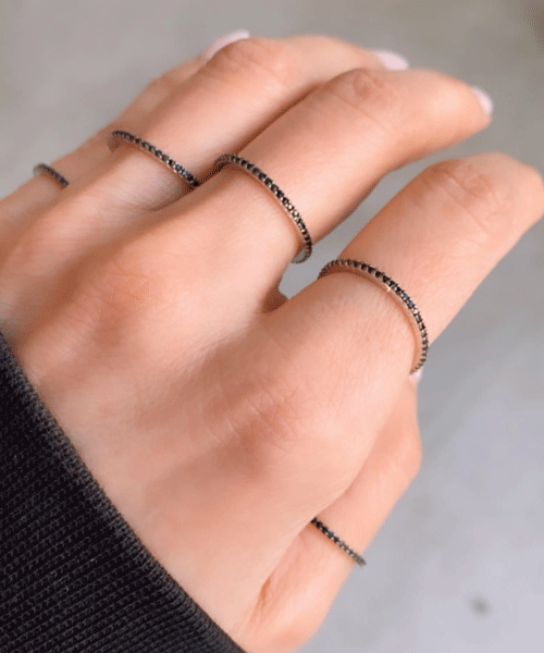 Allover Classic Ring
