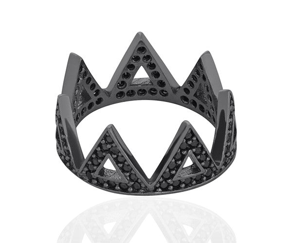 Hestia Zircon Crown Ring